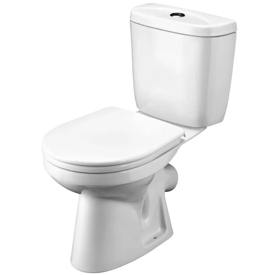 Унитаз-компакт Santek Анимо с диагональным выпуском, стандарт- 2 реж., дюропласт