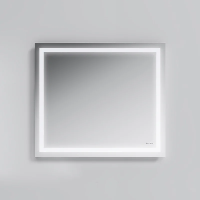 Зеркало AM.PM Gem универсальное настенное с контурной LED-подсветкой, 80 см