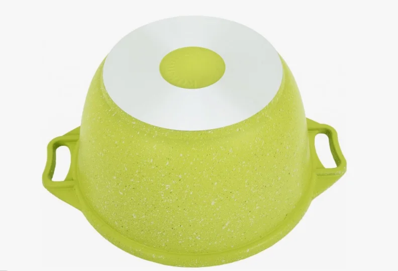 Жаровня-кастрюля Kukmara ж31tsl литая стекл. кр. 3.0л АП (Trendy style lime)