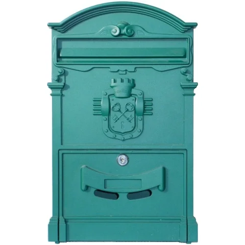 Ящик почтовый Форпост К-31091Ф Ш410*В225*Г90 цвет зелёный