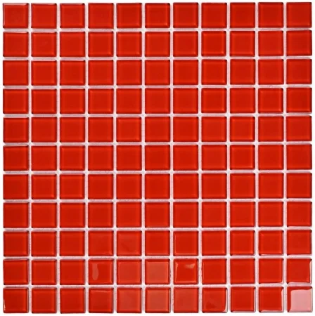 Мозайка Bonaparte Red glass 300*300 (размер чипа 4*25*25)
