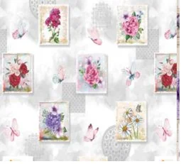 Клеенка ПВХ АМАРАНТ на нетканой основе 1,37х20м 6609A