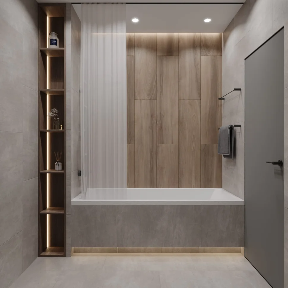 Плитка каменно-полимерная SPC FLOORWOOD Azaro 43 класс Чизарро 950*475*5 мм, арт.8177 (с фаской)