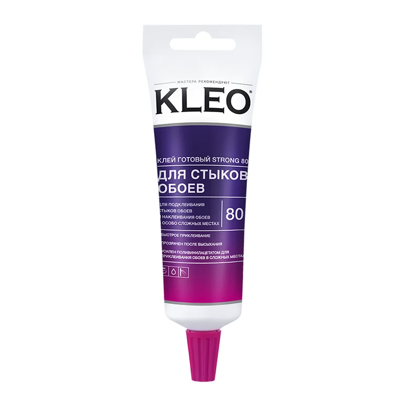 Клей для стыков обоев KLEO STRONG 80 80гр Клей для стыков обоев KLEO STRONG 80 80гр