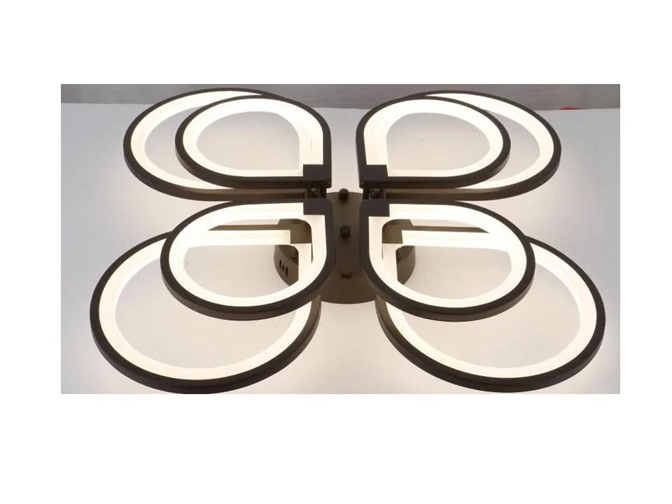 Люстра Omento 39035-4+4 Coffee, LED 256W