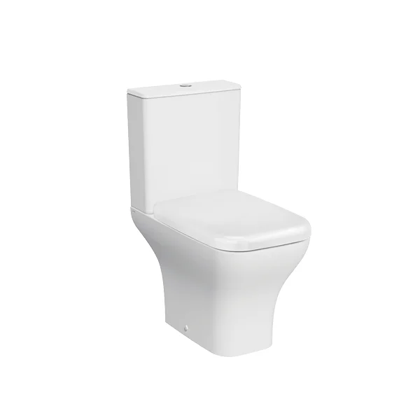 Унитаз-компакт Vitra Polar безободковый с бачком и с сиденьем дюропласт микролифт