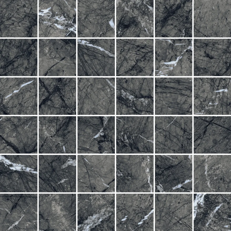 Керамогранит COLISEUM GRES УФФИЦИ БЛЭК мозайка 30x30
