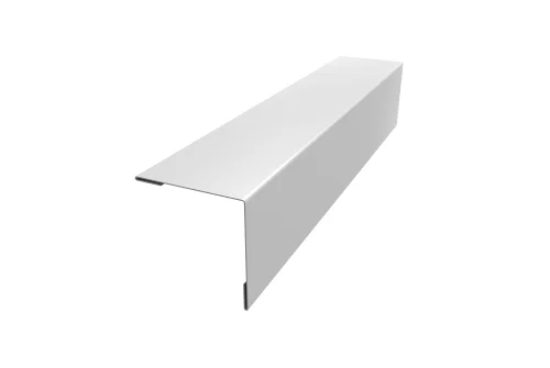 Забор-жалюзи завершающая планка 50х50, Milan, Tokyo PE двухсторонний RAL **, длина 3м