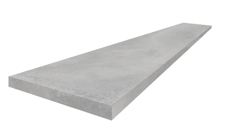 Ступень угловая левая COLISEUM GRES АСТРО СИЛЬВЕР 33x120