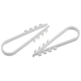 Дюбель-хомут ЭРА NO-224-556 для круглого кабеля 5-10 мм белый 10шт Дюбель-хомут ЭРА NO-224-556 для круглого кабеля 5-10 мм белый 10шт