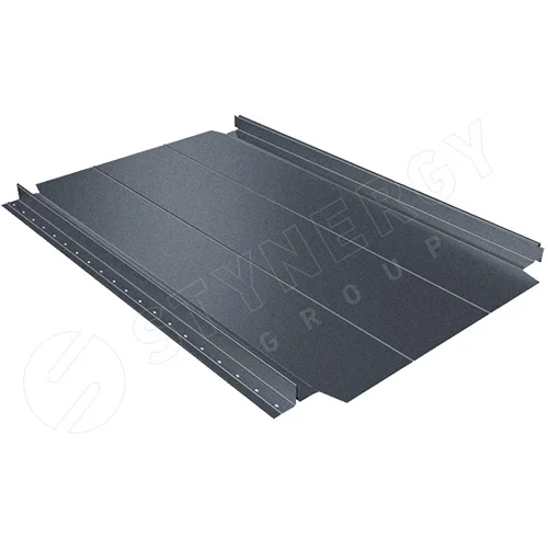 Фальц Smart Pro Stynergy Corundum50 матовый RAL 7024 (мокрый асфальт)-A, 0.5мм, узкое ребро жесткости 0.521*3.65 м.п.