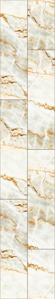 Панель ПВХ 0,25*2,7м фотопечать 9812 Gold Marble Motion 8мм коллекция ULTRA marble