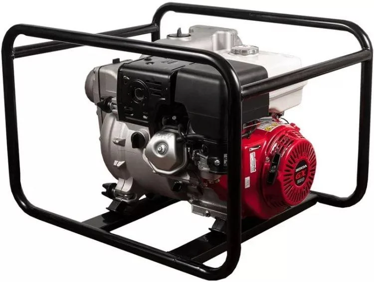 Мотопомпа бензиновая грязевая DDE PTR100H (вых 100мм,HONDA.GX390, напор 26м,1510л/мин,73кг)