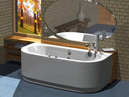Ванна AQUATEK "Морфей" 190х90 без гидромассажа (с фронт.экраном),с ножками