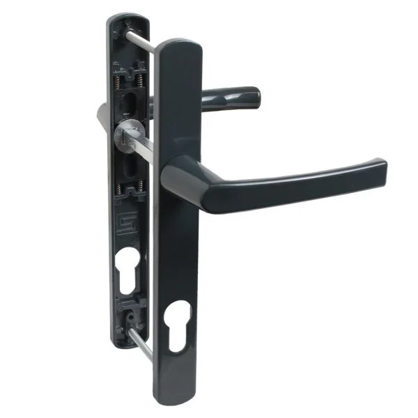 Ручка дверная на планке БУЛАТ РФ 85.25.01.7016 УРАЛ-М антрацит м/о 85 "под пальчики" для узкопр Ручка дверная на планке БУЛАТ РФ 85.25.01.7016 УРАЛ-М антрацит м/о 85 "под пальчики" для узкопр