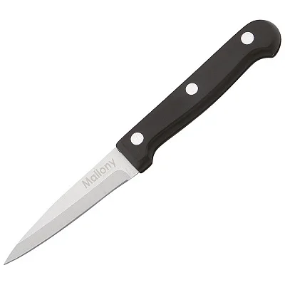 Нож MALLONY MAL-07B (для овощей) с бакелитовой рукояткой, 8см