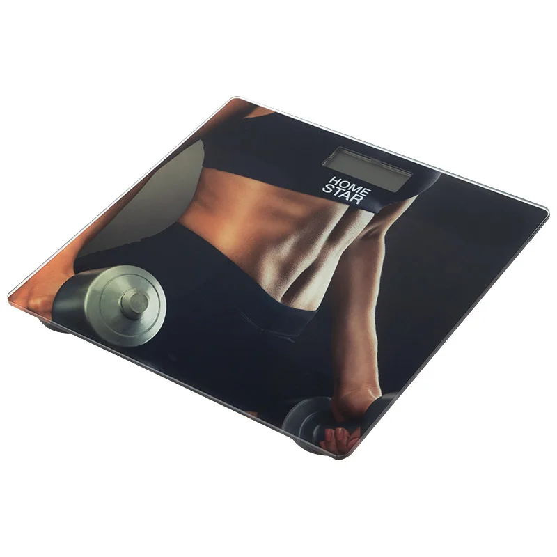 Весы напольные электронные HOMESTAR HS-6006B (стеклянная поверхность, 150 кг)