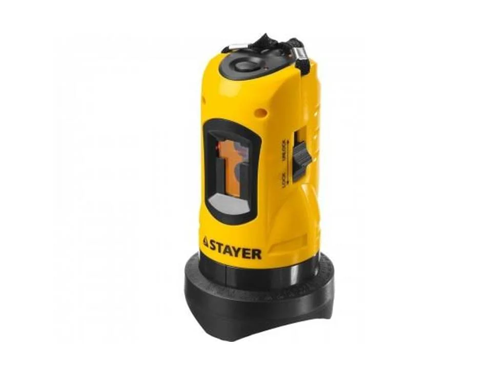 Нивелир лазерный STAYER SLL-1, 10м, точн. +/-0,5 мм/м, штатив, кейс