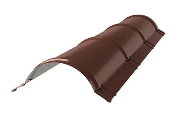 Конёк полукруглый большой R 110 Corundum 50 RAL **, L = 2 м, STYNERGY