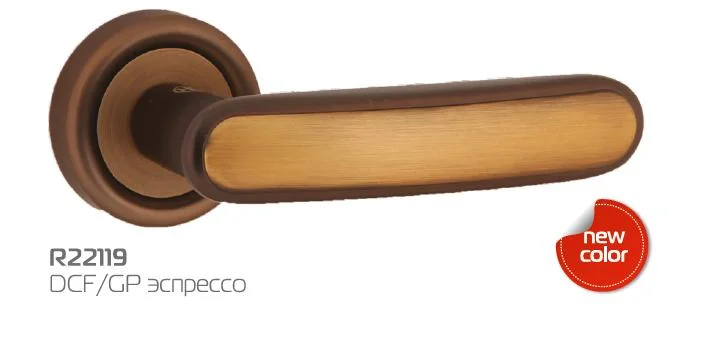 Ручка дверная HANDLE DESIGN WUHU R22119 DCF/CF эспрессо