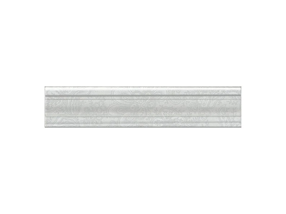 Плитка KERAMA MARAZZI Ауленсия серый багет бордюр 25x5,5x18 арт.BLE017