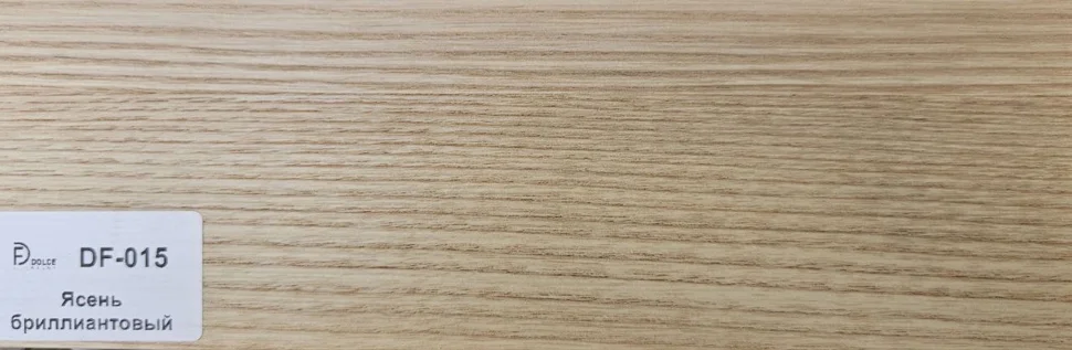 Плинтус Dolce Flooring МДФ Ясень бриллиантовый 16*70*2400 арт.DF-015