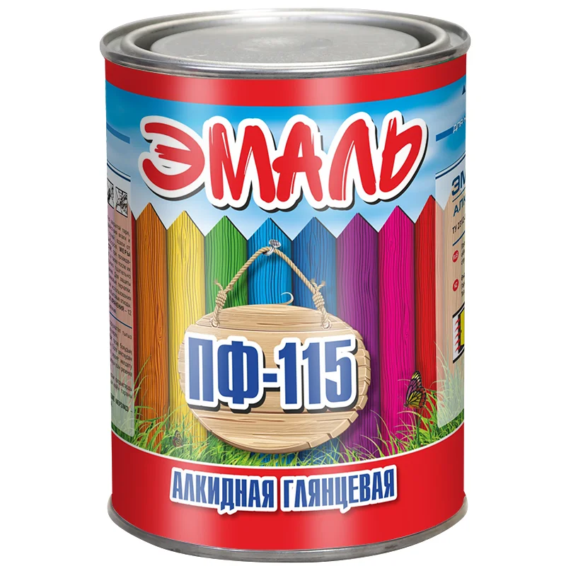 Эмаль ПФ-115 синяя 0,8кг ВИТ Z