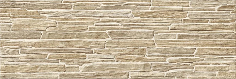 Плитка AlmaCeramica Rocko стена рельефная 200*600*7,5 арт.TWA11ROK414