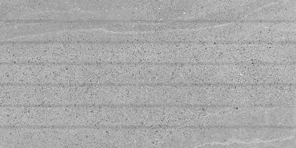 Плитка КЕРАМИН Камерун 1Д рейки темно-серая 600*300*8,5