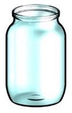 Банка стеклянная 0,5л СКО d=82