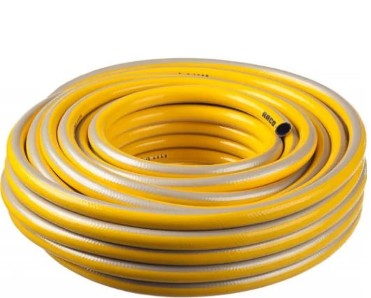 Шланг поливочный ПВХ армированный, 3-х слойный, RACO COMFORT 1/2". 20 м, 30 атм