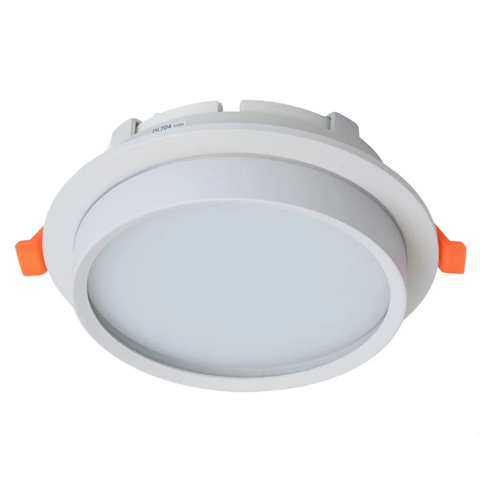 Светильник точечный Feron DL704 25W 230V GX70, IP44, белый, круг, без лампы Светильник точечный Feron DL704 25W 230V GX70, IP44, белый, круг, без лампы