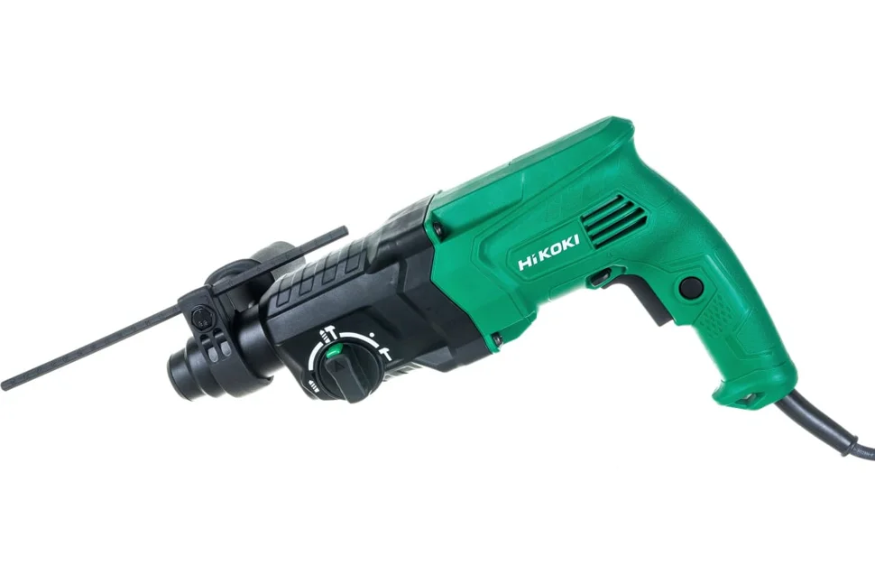 Перфоратор HIKOKI DH24PH2 , SDS-Plus, 730 Вт, 3-х режимный, удар 2,7 Дж, в чемодане