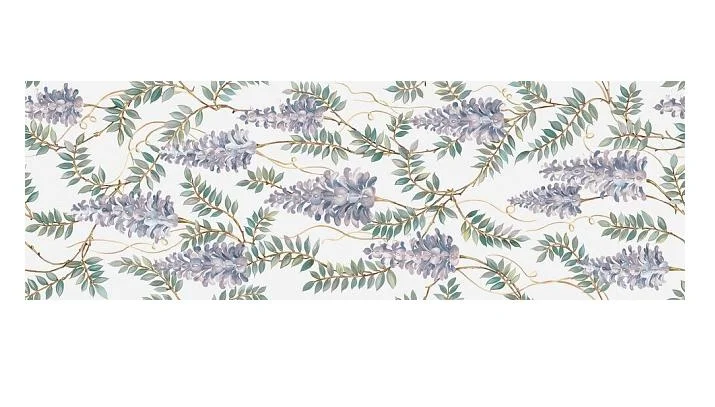 Плитка KERAMA MARAZZI Монфорте Глициния декор обрезной 40x120x10 арт. 14016R&#92;3F