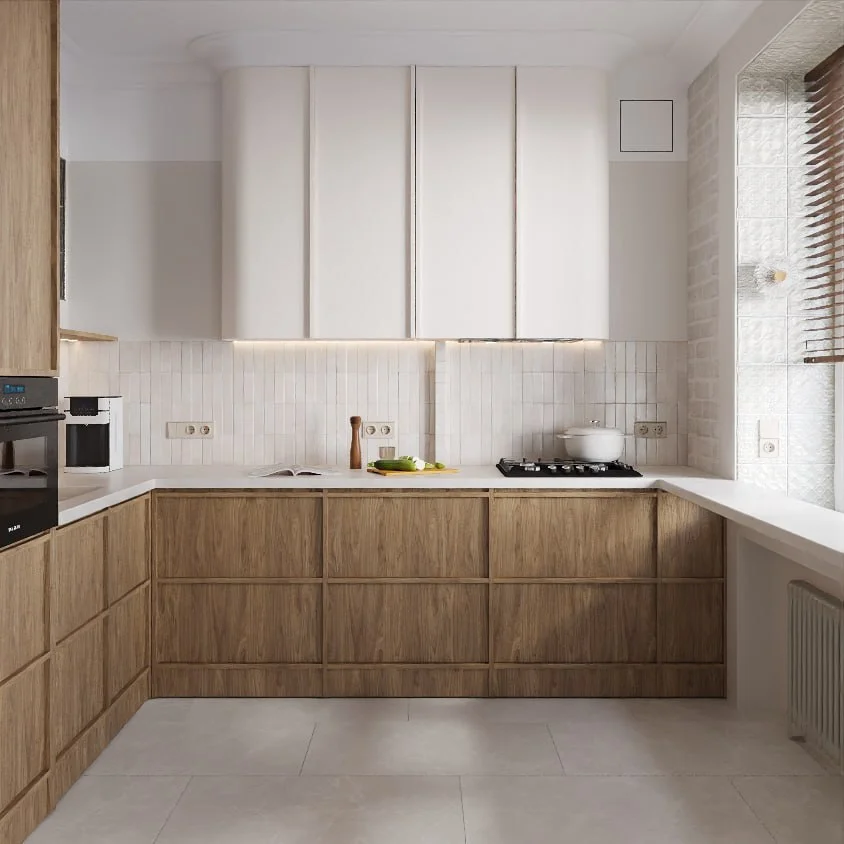 Плитка каменно-полимерная SPC FLOORWOOD Azaro 43 класс Пьетра Леванте 950*475*5 мм, арт.9221 (с фаской)