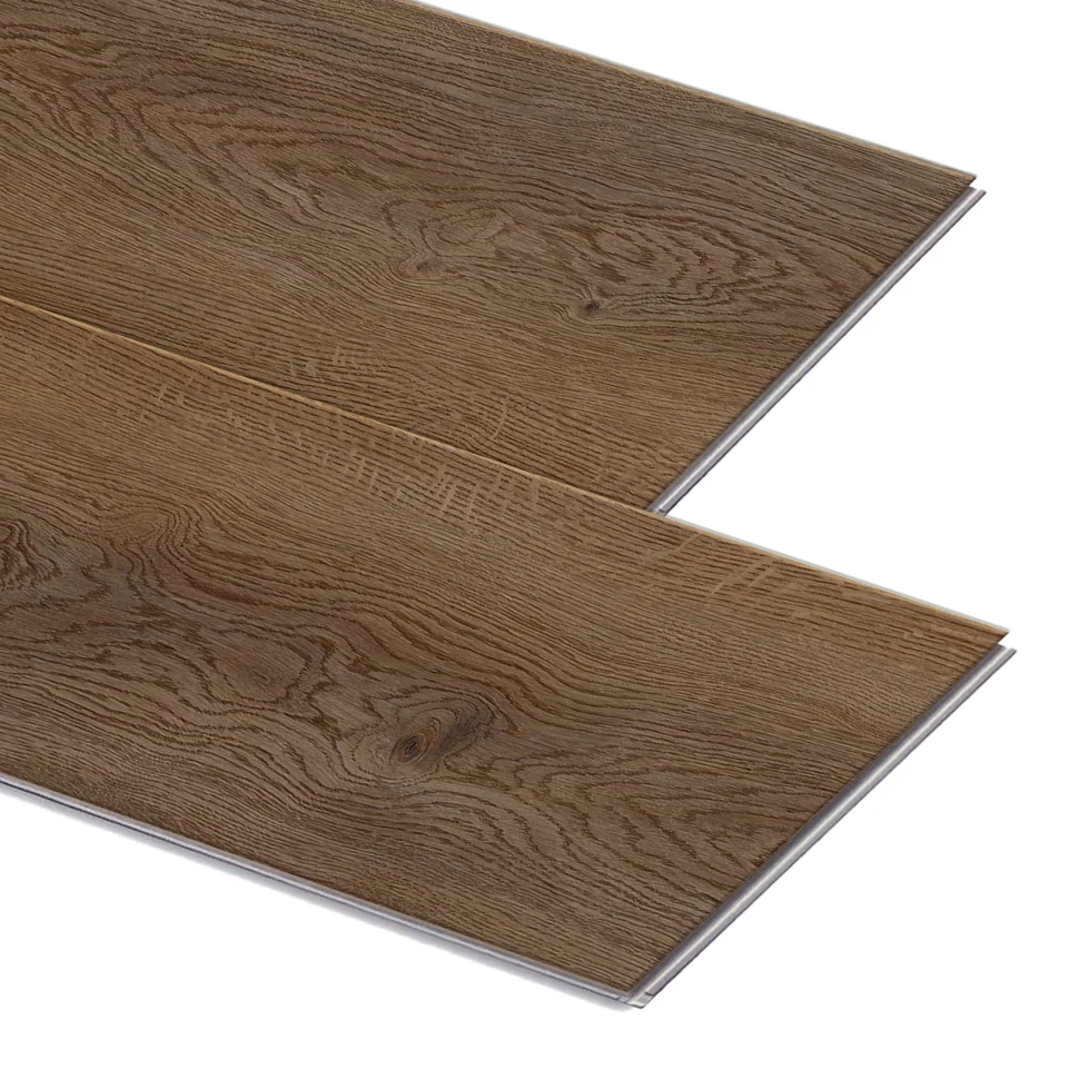 Плитка каменно-полимерная SPC FLOORWOOD Residence 43 класс Дуб Веларус античный 1220*180*5 мм, арт.6244(с фаской)