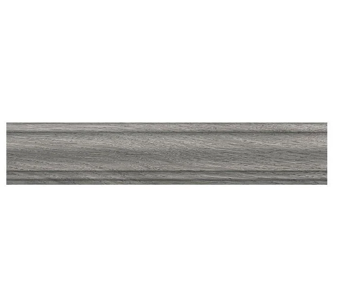 Плитка KERAMA MARAZZI Арсенале серый плинтус 39,6х8х15,5 арт.SG5160&#92;BTG