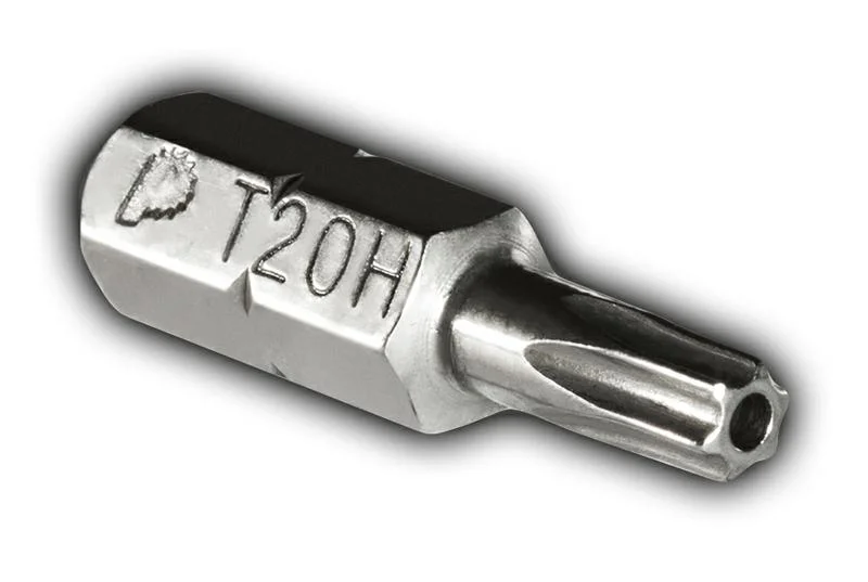 Бита отверточная Torx Tamper-20 х 25мм (2шт), блистер, ПРАКТИКА "Профи"