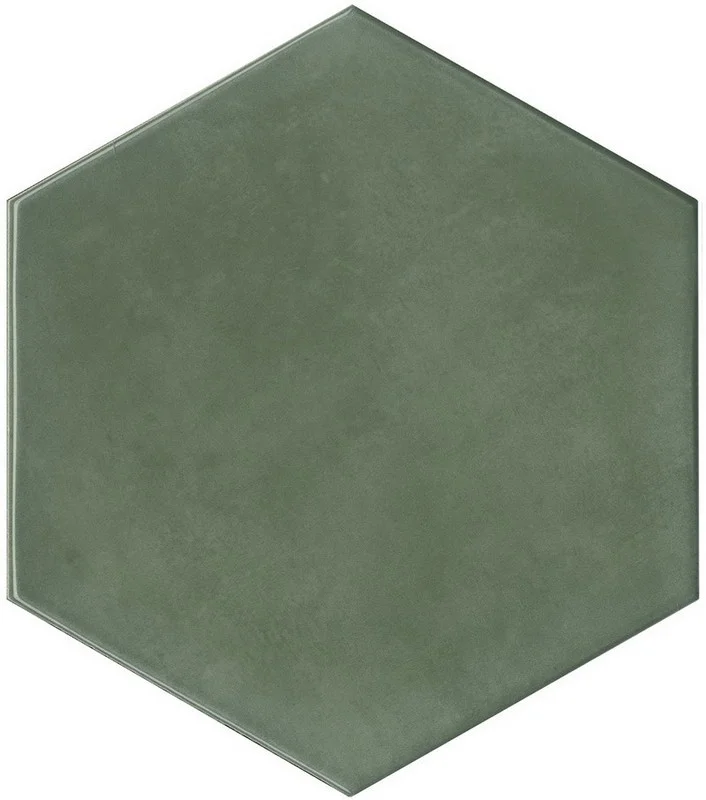Плитка KERAMA MARAZZI Флорентина зеленый глянцевый 20x23,1x0,69 арт.24034