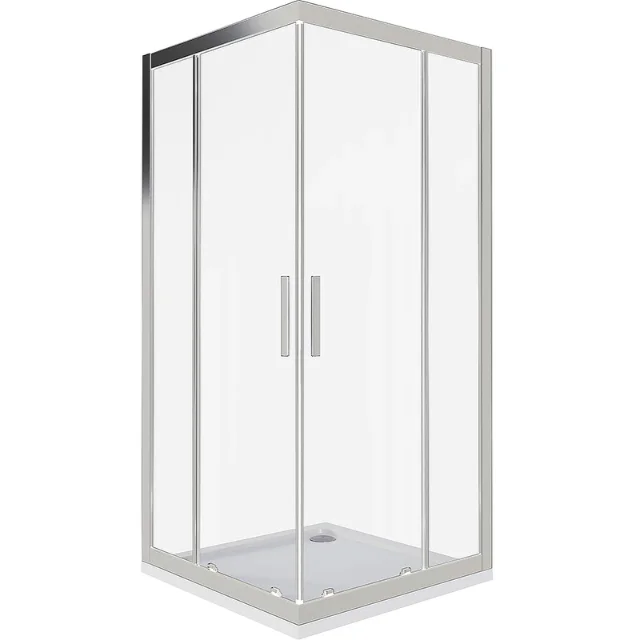 Ограждение душевое Good Door COFE CR-90-C-СН 900х900х1900
