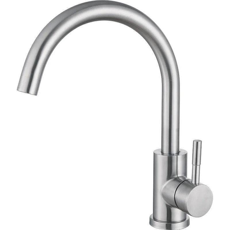 Смеситель HAIBA HB72304-3 для кухни, матовый, нержавеющая сталь