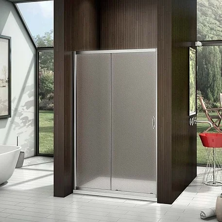 Ограждение душевое Good Door LATTE WTW-140-G-WE 1400х1850
