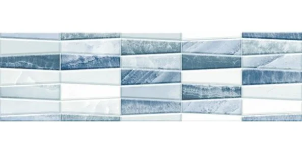 Плитка GRACIA CERAMICA Аника голубой бордюр 01 25х7,5
