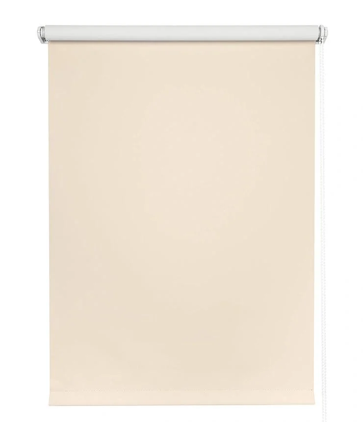 Штора рулонная "Блэкаут Болид" крем 38*175 см