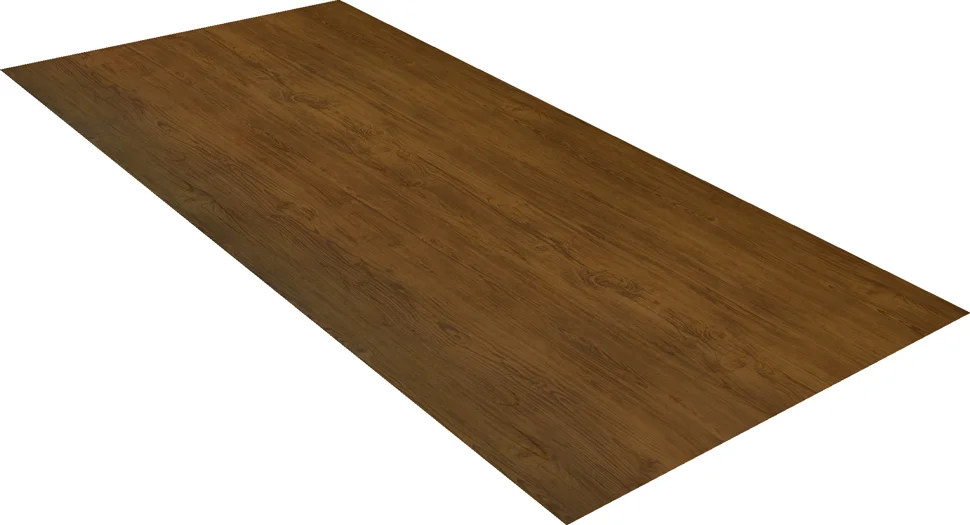 Плоский лист Print Golden Wood (Золотой Дуб), 0.5мм , 1.25*2,5м (в пленке)