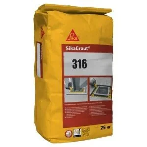Смесь ремонтная SikaGrout-316 с компенсированной усадкой 25 кг