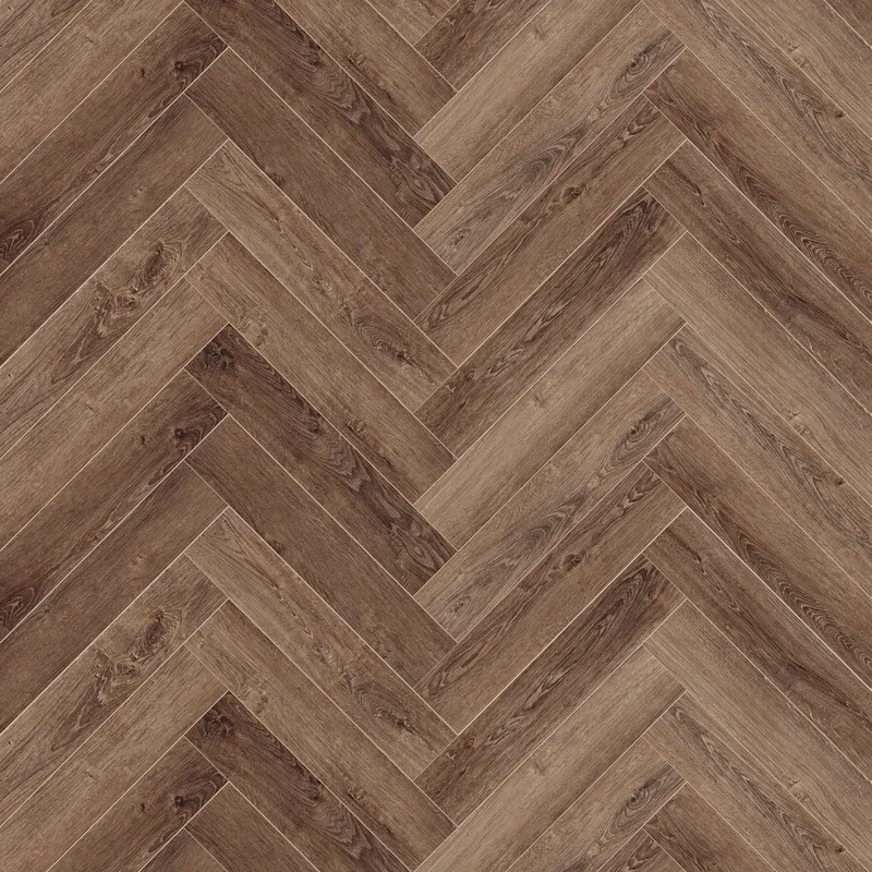 Ламинат виниловый водостойкий SPC CronaFloor Herringbone LVT Дуб Тулуза 128*640*2,5мм