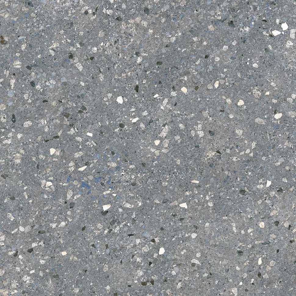 Керамогранит KERAMA MARAZZI Терраццо серый тёмный обрезной 60х60х9 арт.SG632820R