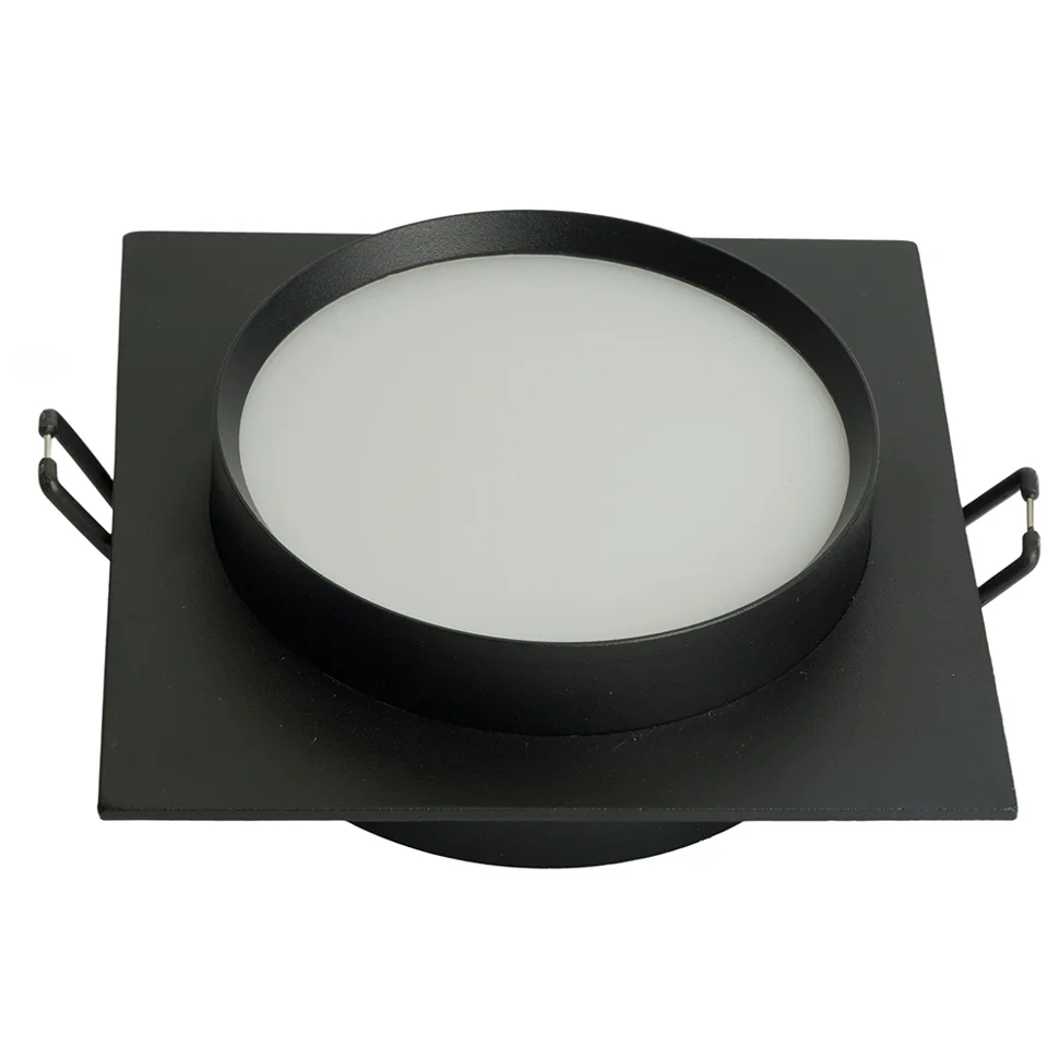 Светильник точечный Feron DL506 15W 230V GX53, черный квадрат без лампы