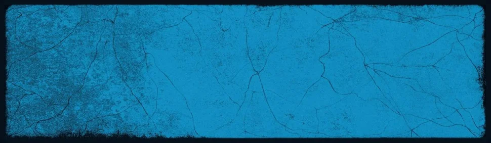 Плитка КЕРАМИН Брайт 6 голубой 275*77,5*7,4